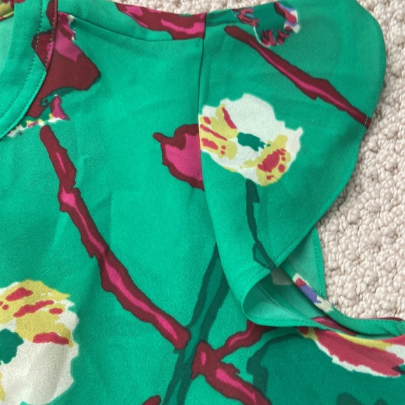 JCrew size 2 short sleeve blouse - Picture 4 of 4